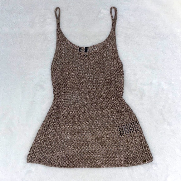 👗5/$25👗 Guess Crochet Tank Sz XS - Picture 1 of 7
